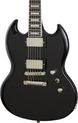 Guitare électrique double cut Epiphone Modern Prophecy SG - Black aged