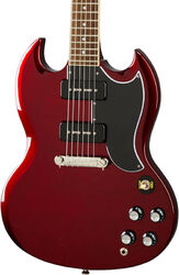 Guitare électrique double cut Epiphone SG Special P-90 - Vintage sparkling burgundy