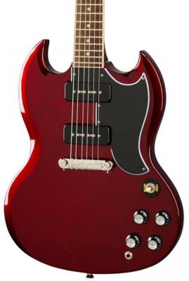Guitare électrique solid body Epiphone SG Special P-90 - Vintage sparkling burgundy