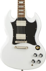 Guitare électrique double cut Epiphone SG Standard - Alpine white