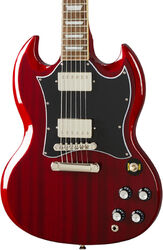 Guitare électrique double cut Epiphone SG Standard - Cherry