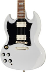 Guitare électrique gaucher Epiphone SG Standard Gaucher - Alpine white