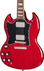 Guitare électrique double cut Epiphone Modern SG Standard LH - Cherry