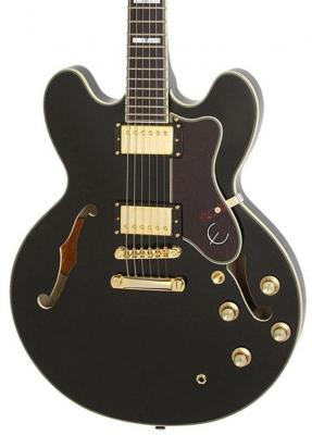 Guitare électrique 1/2 caisse Epiphone Sheraton-II PRO - Ebony