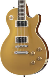 Guitare électrique single cut Epiphone Slash Victoria Les Paul Standard Goldtop - Gold