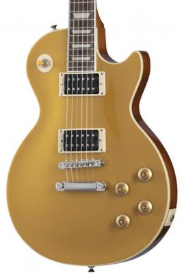Guitare électrique solid body Epiphone Slash Victoria Les Paul Standard Goldtop - Gold