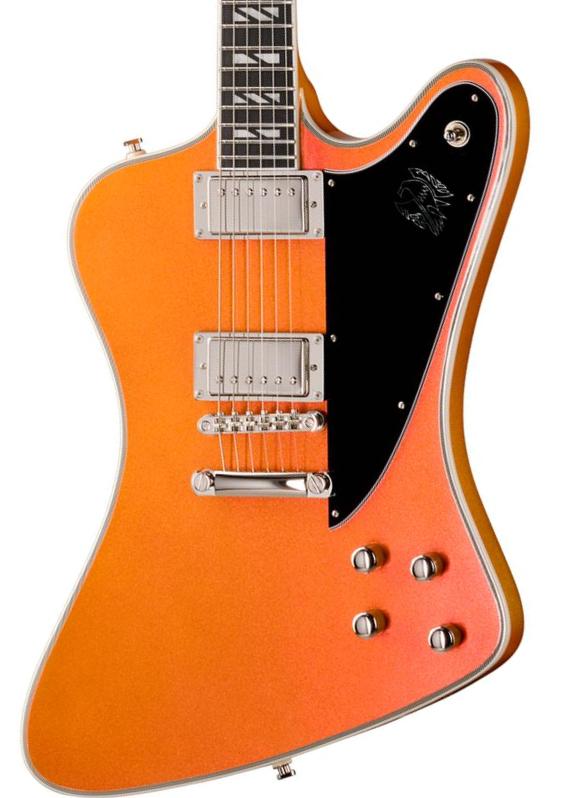 Guitare électrique métal Epiphone IBG Futura Firebird Custom - Firestorm Shift