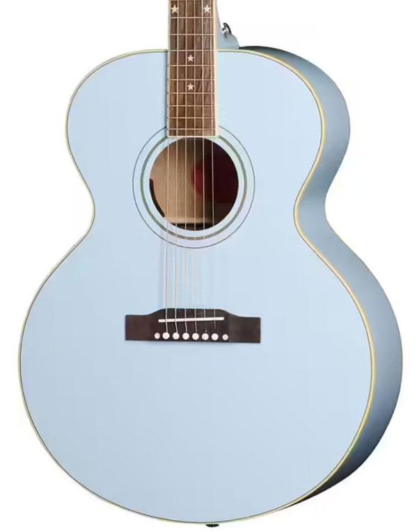 Guitare folk Epiphone Inspired By Gibson J-180 LS - Frost blue