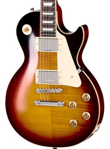 Guitare électrique single cut Epiphone IGC 1959 Les Paul Standard Reissue Ltd - DARK BURST