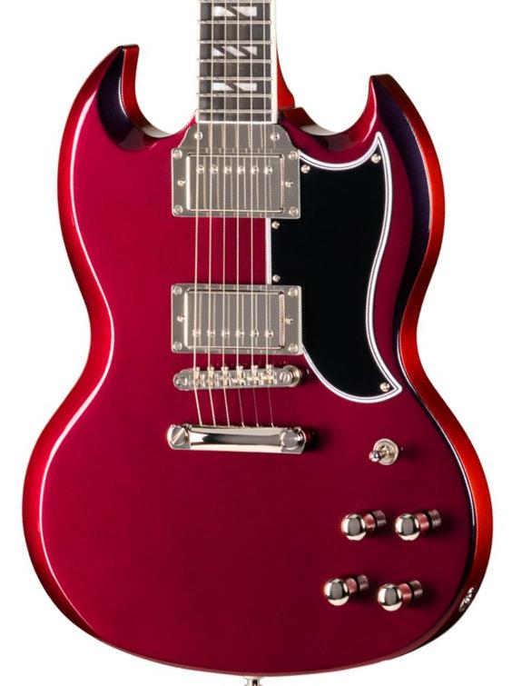 Guitare électrique double cut Epiphone IBG Futura SG Custom - Midnight Ember Shift