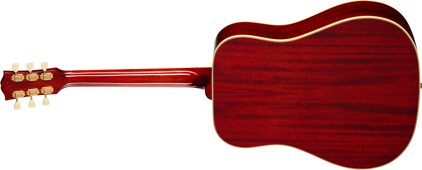 Epiphone Hummingbird 1960 Reissue Inspired By Gibson Dreadnought Epicea Acajou Rw - Heritage Cherry Sunburst - Guitare Folk - Variation 1