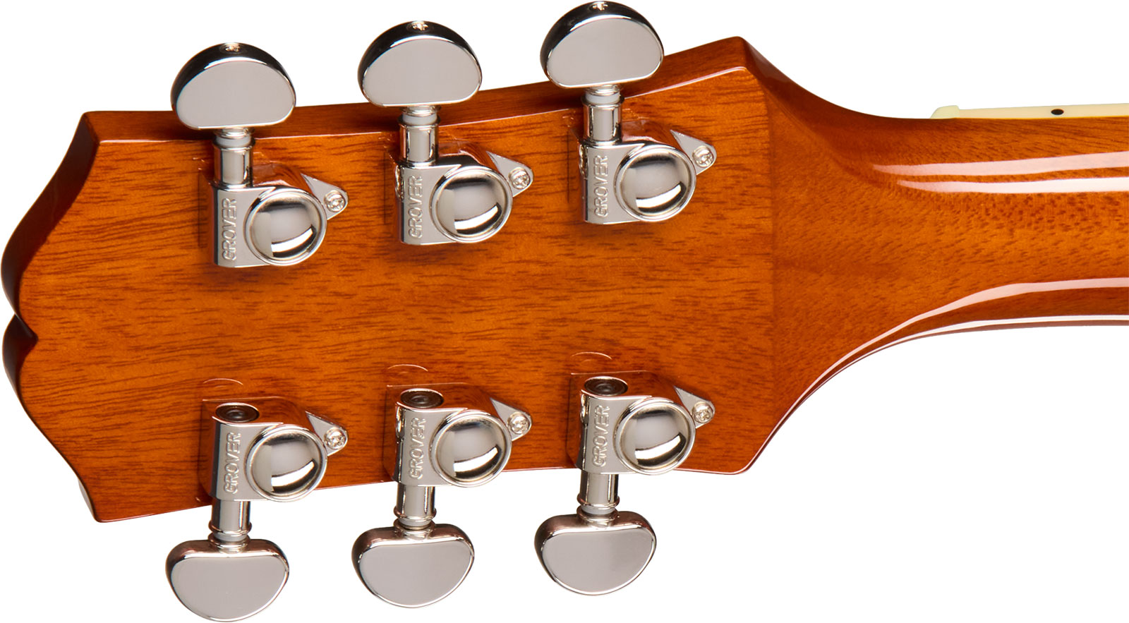 Epiphone Hummingbird Studio Ec Lh Gaucher Ibg Dreadnought Cw Epicea Acajou Rw - Heritage Cherry Sunburst - Guitare Folk - Variation 4