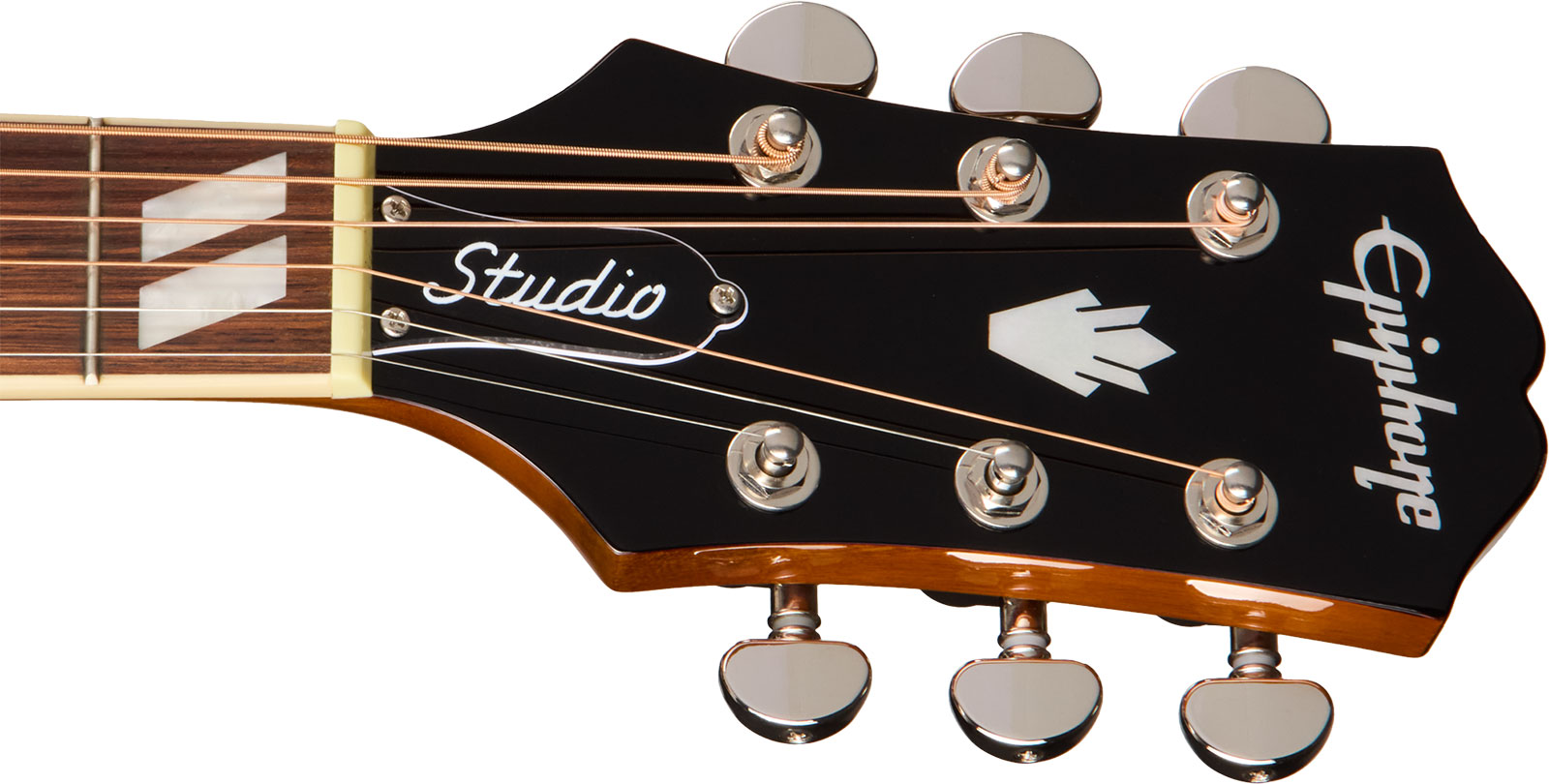 Epiphone Hummingbird Studio Ibg Dreadnought Epicea Acajou Rw - Natural - Guitare Folk - Variation 4