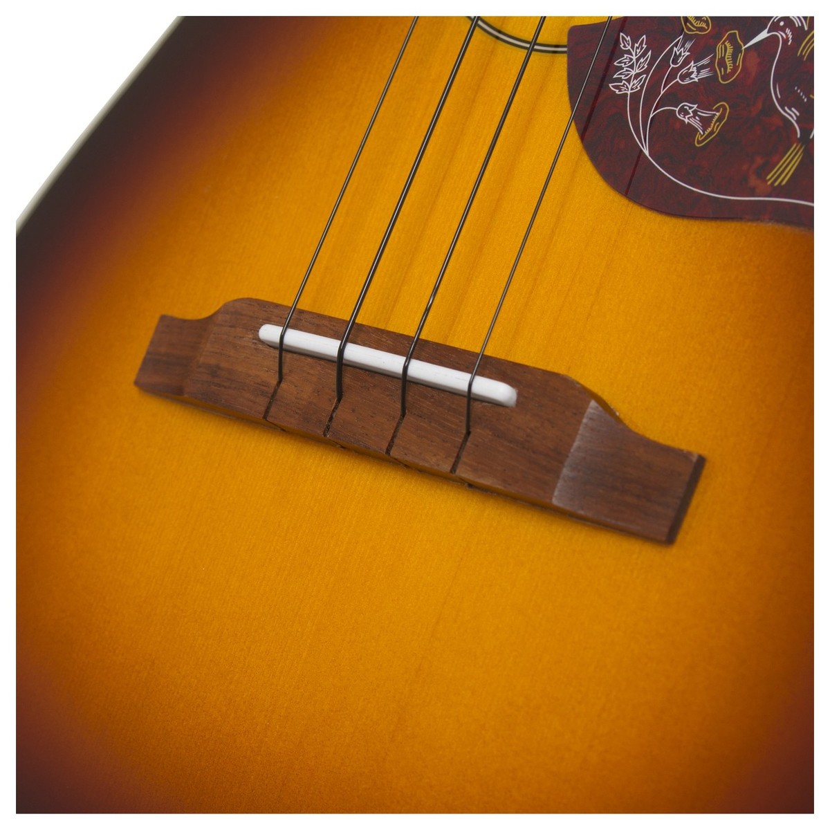 Epiphone Hummingbird Tenor Ukulele Outfit +housse - Tobacco Sunburst - UkulÉlÉ - Variation 2