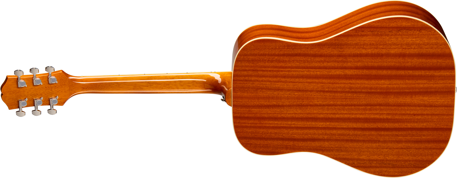 Epiphone Hummingbird Tribute Dreadnought Shsc Epicea Acajou Lau - Heritage Sunburst - Guitare Folk - Variation 1