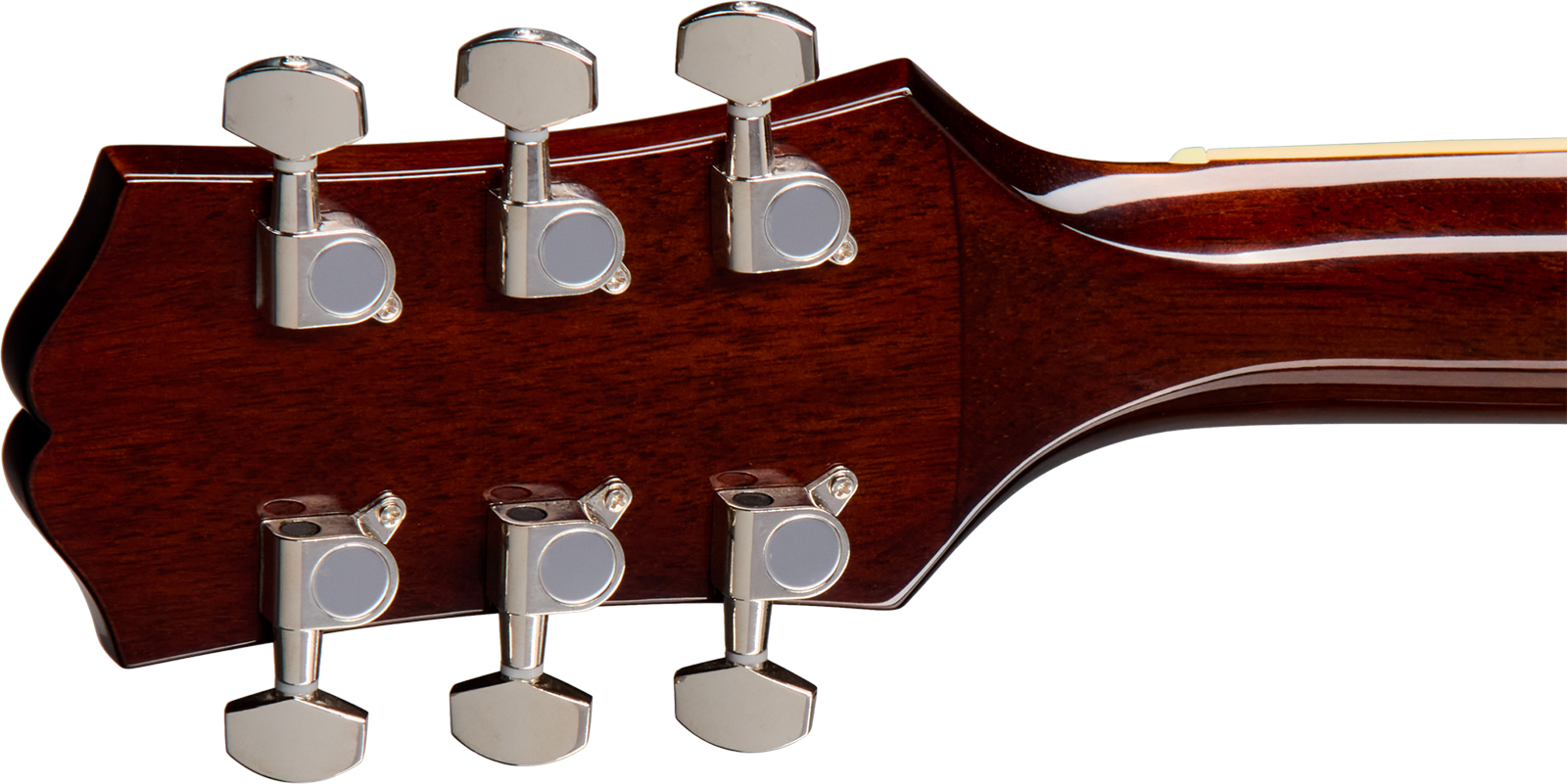Epiphone Hummingbird Tribute Dreadnought Shsc Epicea Acajou Lau - Antique Natural - Guitare Folk - Variation 5