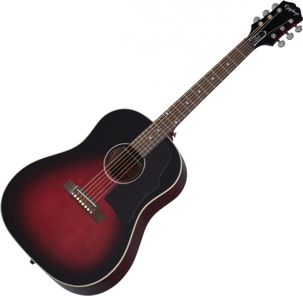 Epiphone Slash J-45 - vermillion burst Electro acoustic guitar