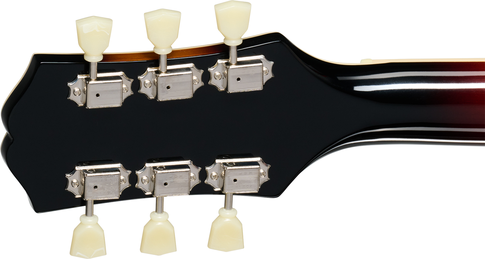 Epiphone J200 Studio Lh Gaucher Ibg Jumbo Epicea Acajou Rw - Vintage Sunburst - Guitare Folk - Variation 5