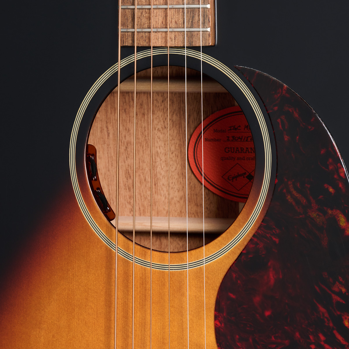 Epiphone J45 1942 Banner Reissue Inspired By Dreadnought Epicea Acajou Lau - Vintage Sunburst - Guitare Folk - Variation 3