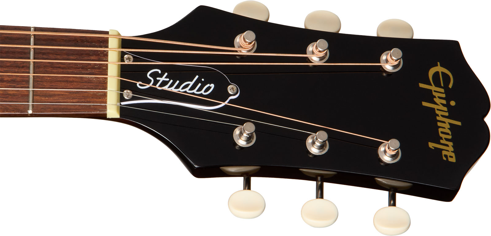 Epiphone J45 Studio Ibg Dreadnought Epicea Rw - Natural - Guitare Folk - Variation 4