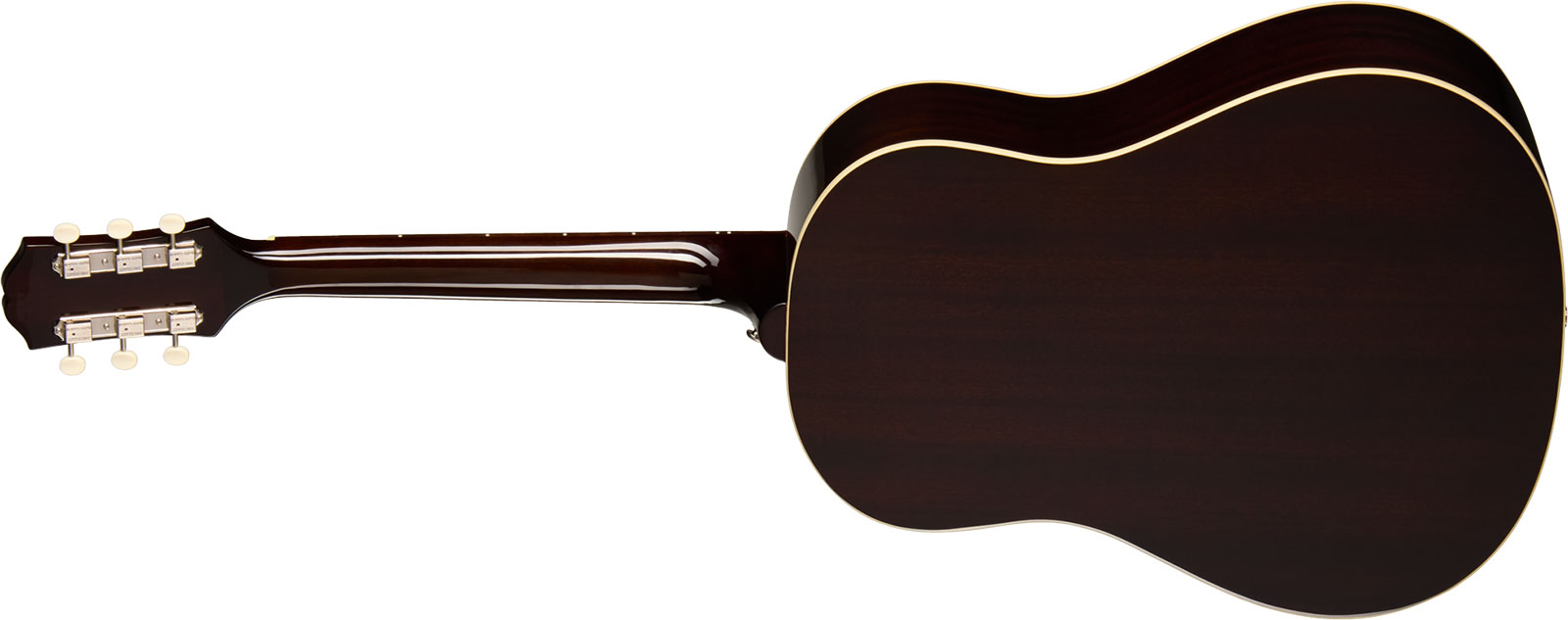 Epiphone J45 Studio Lh Gaucher Ibg Dreadnought Epicea Acajou Rw - Vintage Sunburst - Guitare Folk - Variation 1