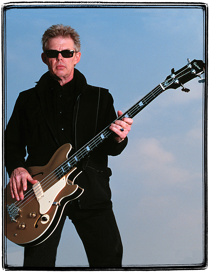 Epiphone Jack Casady Signature Bass Ch - Metallic Gold - Basse Électrique 1/2 Caisse - Variation 3