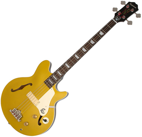 Epiphone Jack Casady Signature Bass - metallic gold Semi & hollow