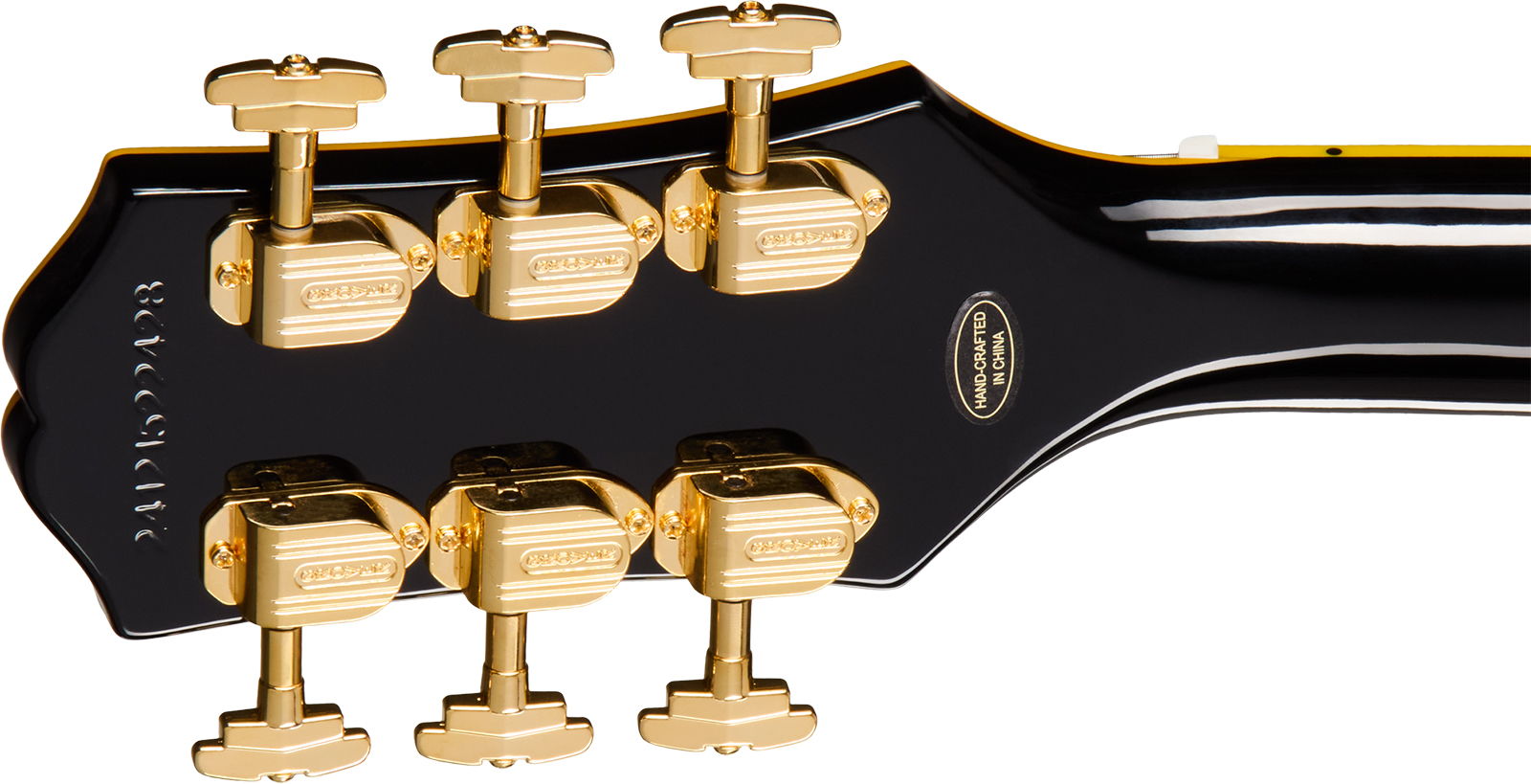 Epiphone Joe Bonamassa Les Paul Custom 1959 Bigsby Ltd Signature 2h Trem Ebo - Antique Ebony - Guitare Électrique Single Cut - Variation 4