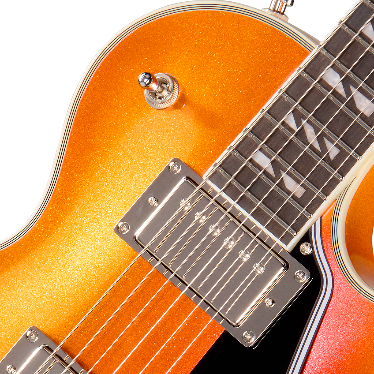 Epiphone Les Paul Custom Futura Ibg 2h Ht Eb - Firestorm Shift - Guitare Électrique Single Cut - Variation 3