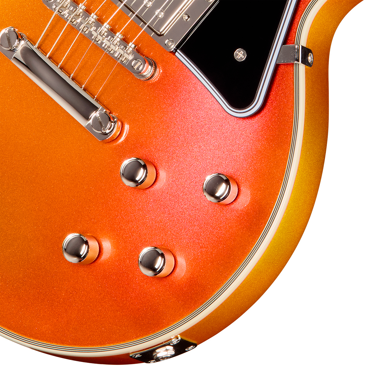 Epiphone Les Paul Custom Futura Ibg 2h Ht Eb - Firestorm Shift - Guitare Électrique Single Cut - Variation 4
