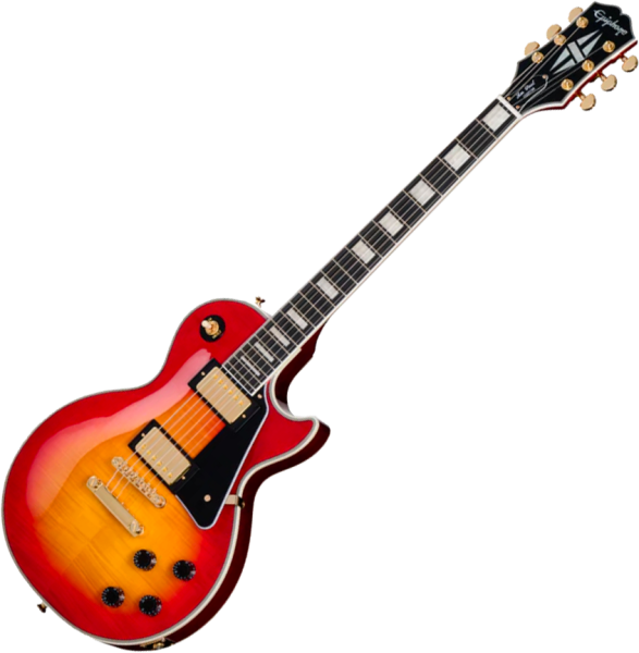 Epiphone IBG Les Paul Custom Ltd - heritage cherry sunburst Single