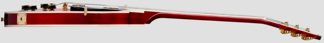 Epiphone Les Paul Custom Ibg Ltd 2h Ht Eb - Heritage Cherry Sunburst - Guitare Électrique Single Cut - Variation 2