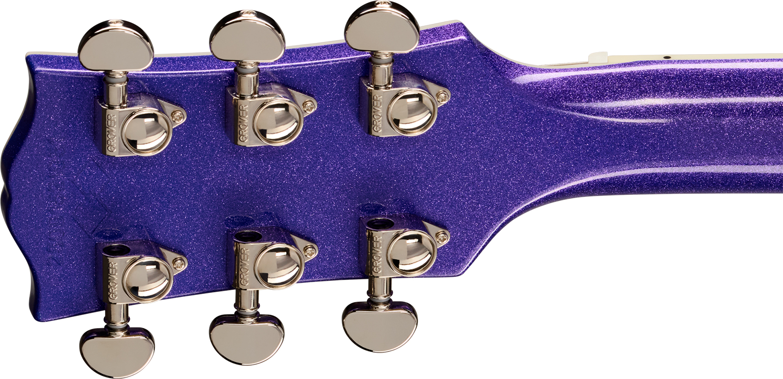 Epiphone Les Paul Custom Igc 2h Gibson Ht Eb - Amethyst Sparkle - Guitare Électrique Single Cut - Variation 5