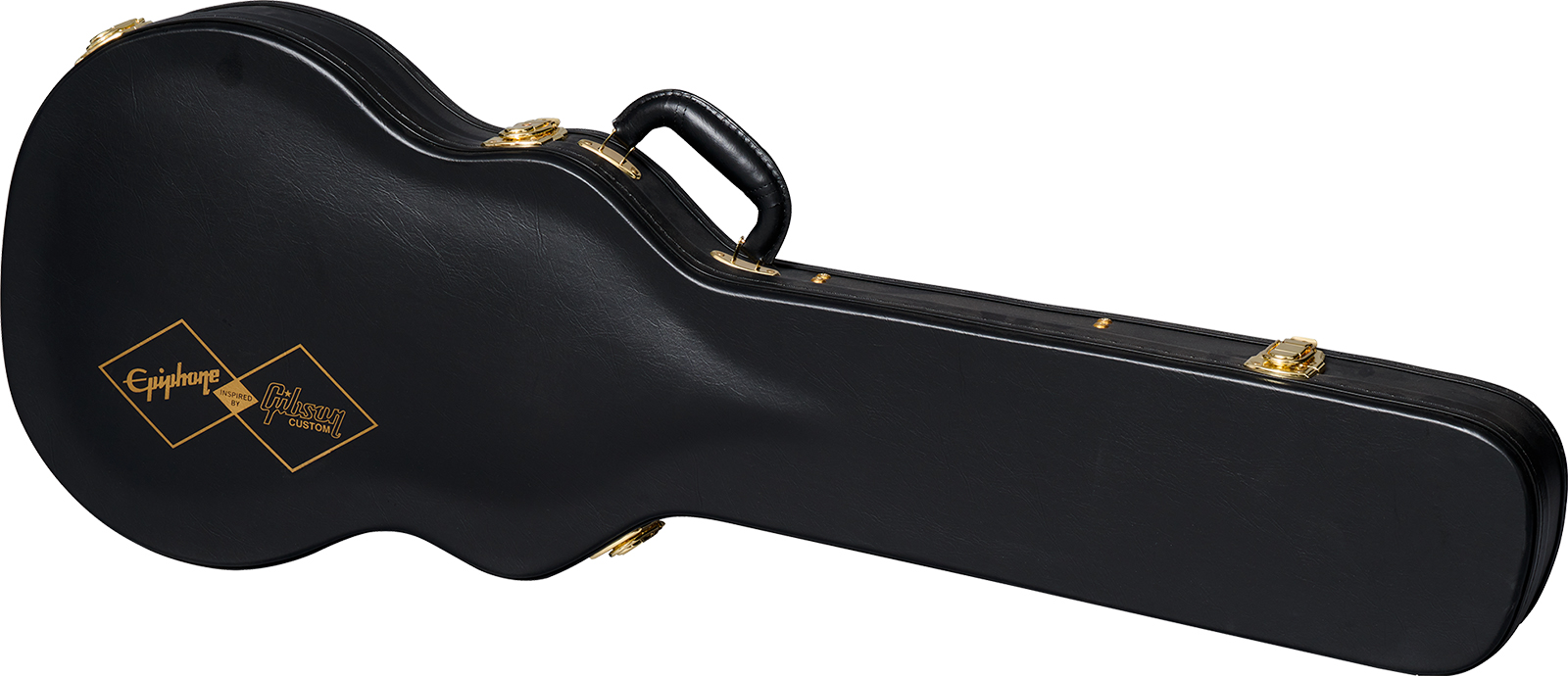 Epiphone Les Paul Custom Igc 2h Gibson Ht Eb - Amethyst Sparkle - Guitare Électrique Single Cut - Variation 6