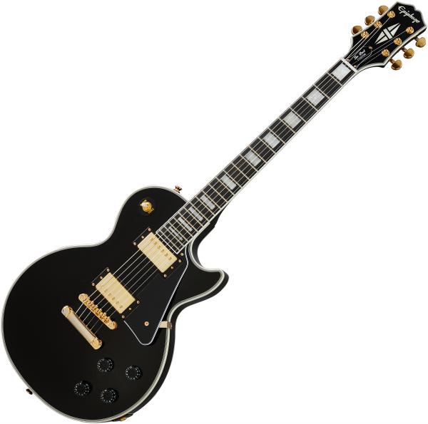 Epiphone Les Paul Custom - ebony Solid body electric guitar black