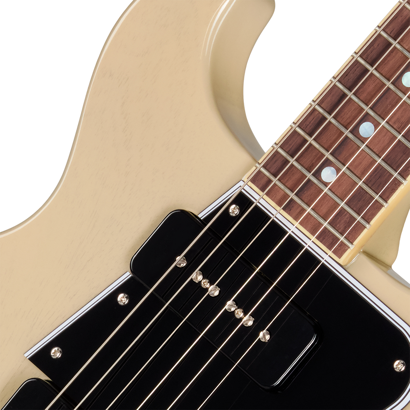 Epiphone Les Paul Special 1960 Dc Reissue Ibc 2s P90 Gibson Ht Rw - Tv White - Guitare Électrique Double Cut - Variation 2