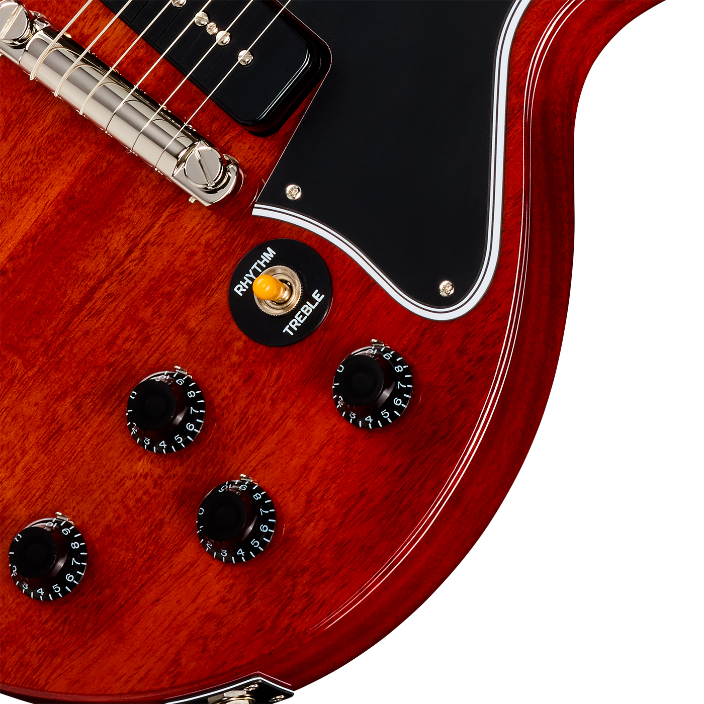 Epiphone Les Paul Special 1960 Dc Reissue Ibc 2s P90 Gibson Ht Rw - Cherry Red - Guitare Électrique Double Cut - Variation 3