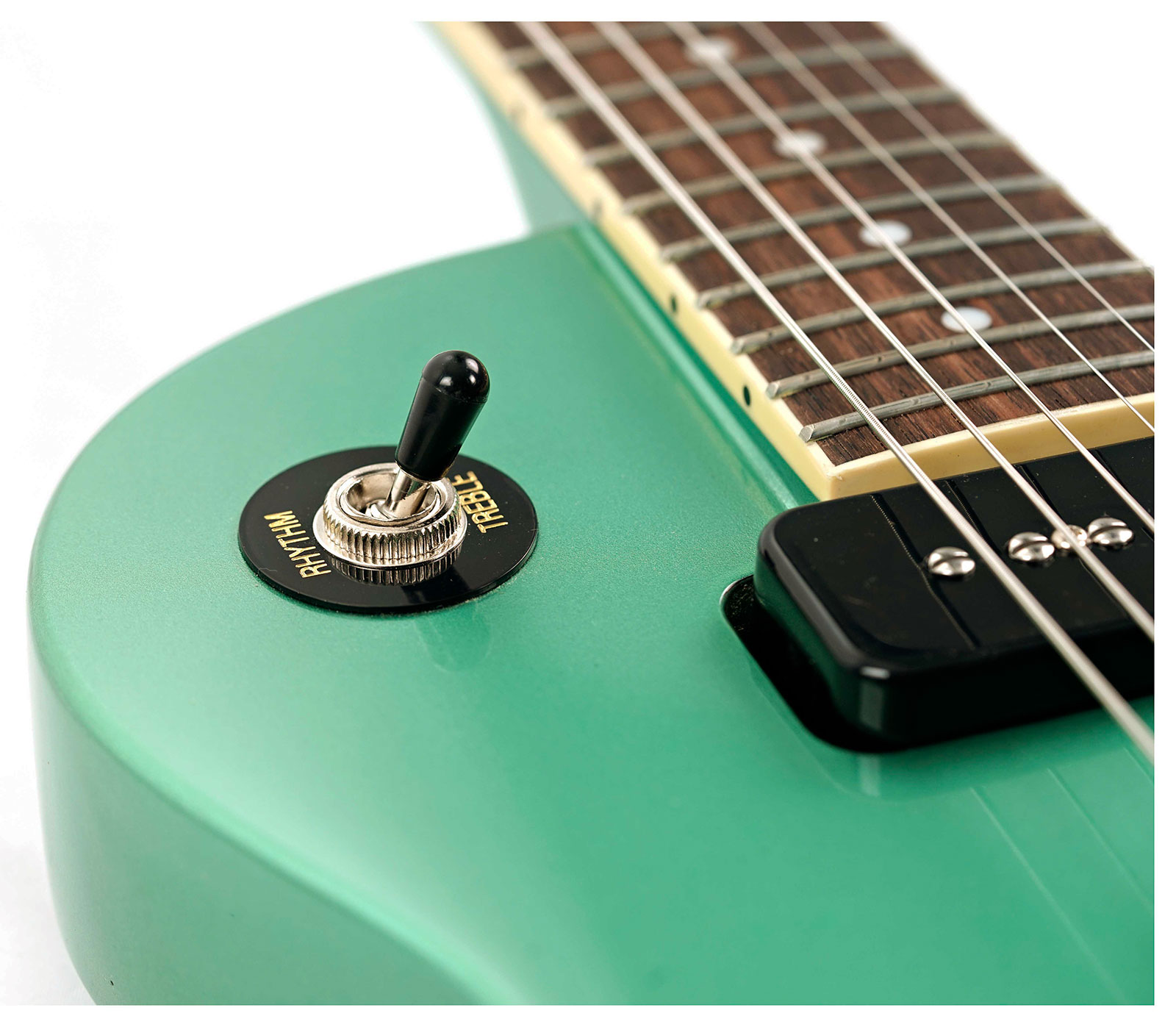 Epiphone Les Paul Special 2p90 Ht Lau - Inverness Green - Guitare Électrique Double Cut - Variation 3