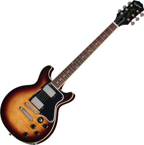 Epiphone IBG Les Paul Special Double Cut Figured - bourbon burst