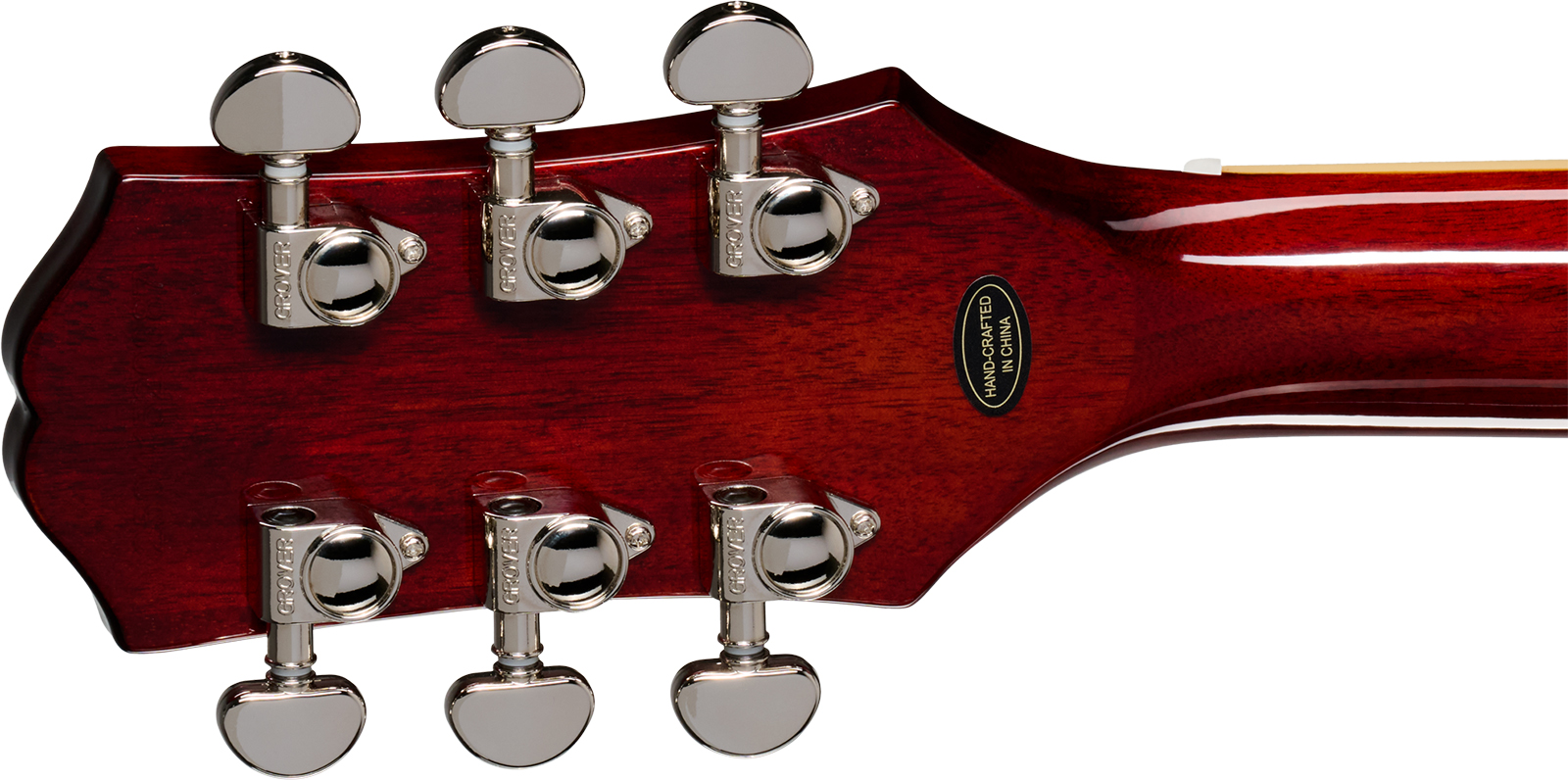 Epiphone Les Paul Special Double Cut Figured Ibg Dc 2s P90 Ht Rw - Bourbon Burst - Guitare Électrique Double Cut - Variation 4