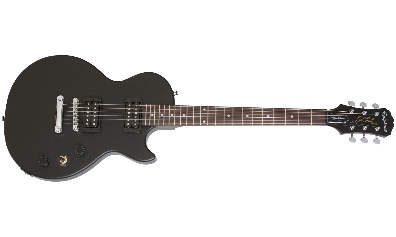 Epiphone Les Paul Special Ve 2016 - Vintage Worn Ebony - Guitare Électrique Single Cut - Variation 1