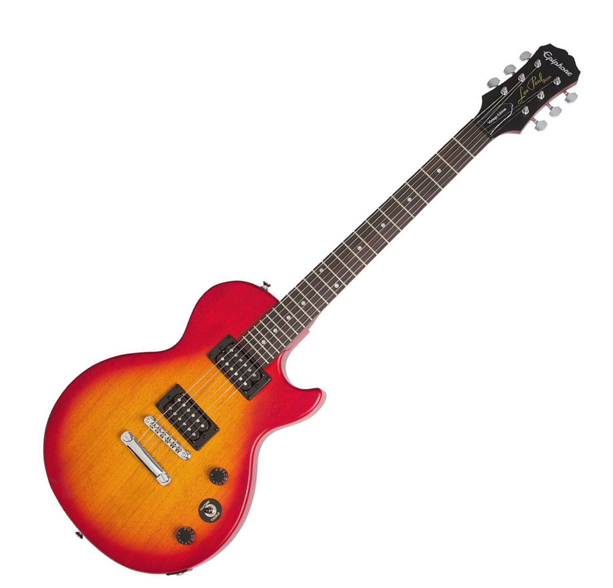 Epiphone Les Paul Special Ve 2016 - Vintage Worn Heritage Cherry Sunburst - Guitare Électrique Single Cut - Variation 5