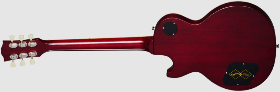 Epiphone Les Paul Standard 1959 Igc 2h Gibson Ht Lau - Washed Cherry Sunburst - Guitare Électrique Single Cut - Variation 1