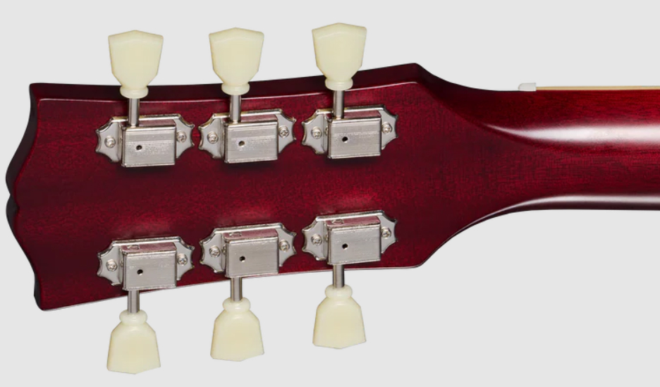 Epiphone Les Paul Standard 1959 Igc 2h Gibson Ht Lau - Washed Cherry Sunburst - Guitare Électrique Single Cut - Variation 4