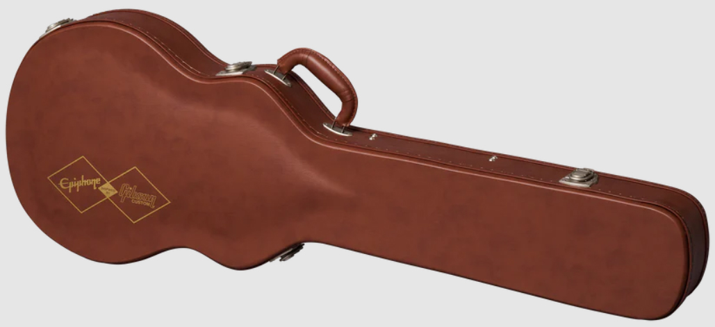 Epiphone Les Paul Standard 1959 Igc 2h Gibson Ht Lau - Washed Cherry Sunburst - Guitare Électrique Single Cut - Variation 5