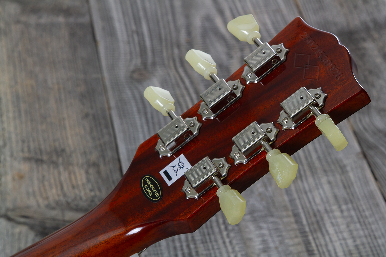 Epiphone Les Paul Standard 1959 Reissue Igc 2h Gibson Ht Rw - Lemon Burst - Guitare Électrique Single Cut - Variation 13