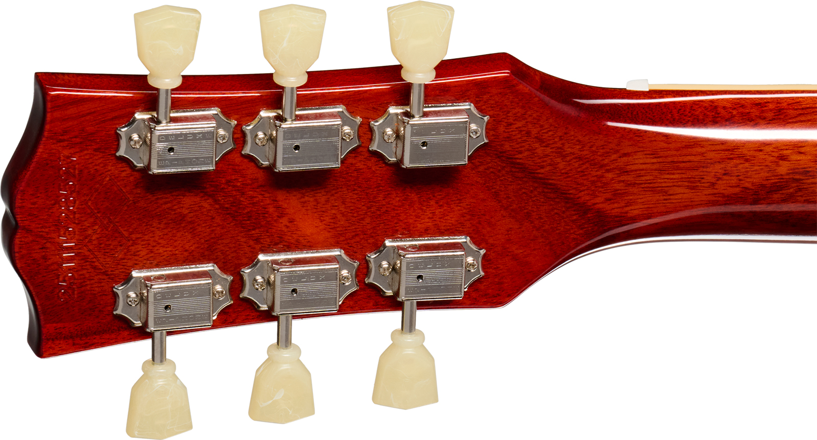 Epiphone Les Paul Standard 1959 Reissue Igc 2h Gibson Ht Rw - Golden Poppy Burst - Guitare Électrique Single Cut - Variation 5
