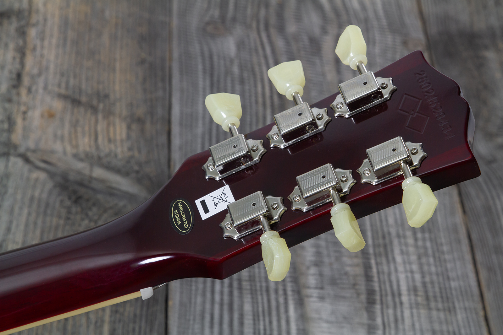 Epiphone Les Paul Standard 1959 Reissue Igc 2h Gibson Ht Rw - Sunburst Fade - Guitare Électrique Single Cut - Variation 8