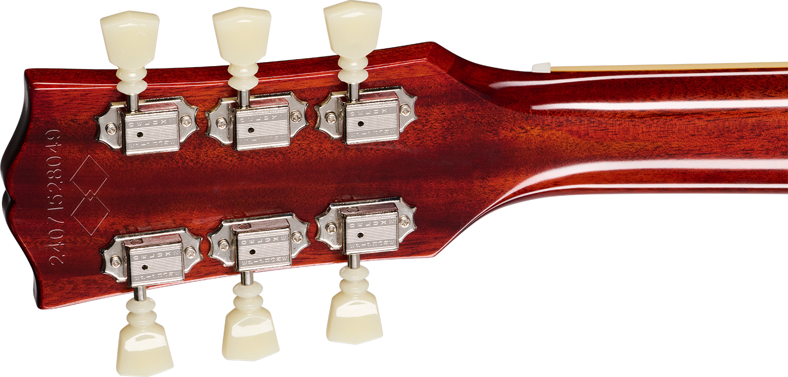 Epiphone Les Paul Standard 1960 Reissue I.b.g.c 2h Gibson Ht Rw - Washed Cherry Sunburst - Guitare Électrique Single Cut - Variation 4
