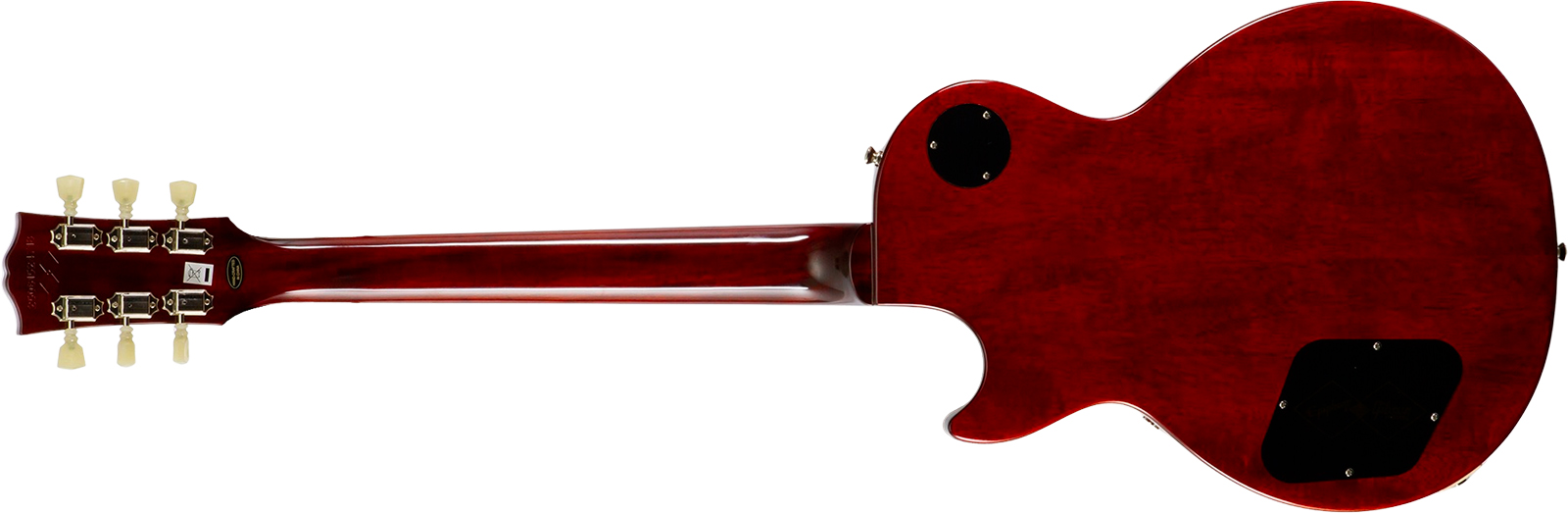 Epiphone Les Paul Standard 1960 Reissue Igc 2h Gibson Ht Rw - Tangerine Burst - Guitare Électrique Single Cut - Variation 7